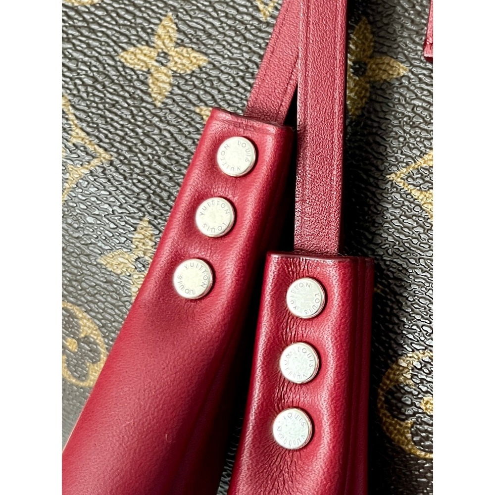 Louis Vuitton NN 14 GM Monogram Idole Ruby Red Bucket Bag Marc Jacobs 2014 Rcpt - Picture 10 of 16